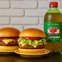 imagem 2 Burgers + 1 Refri de 1L Grátis!